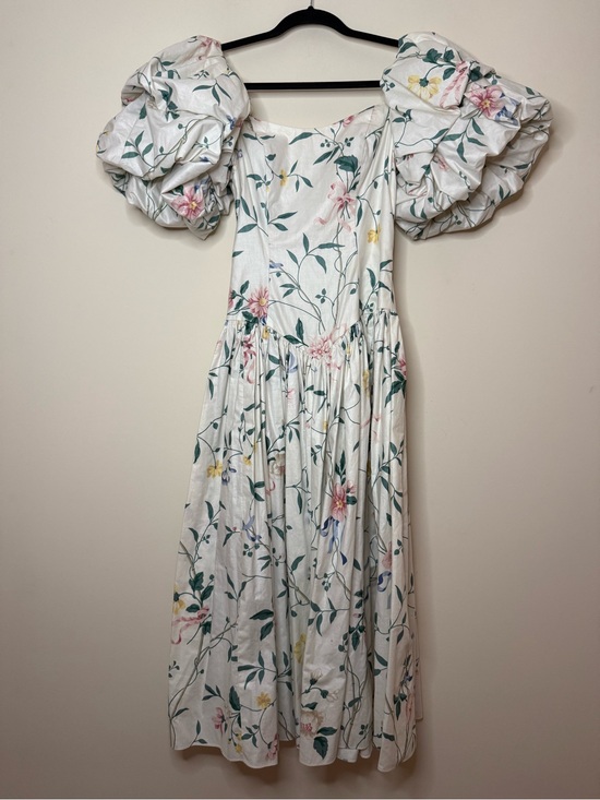 Miriam Gates Dresses & Skirts - Auth Vtg Molly Ringwald Style 80s Floral Cotton Cottagecore Puff Sleeve Dress